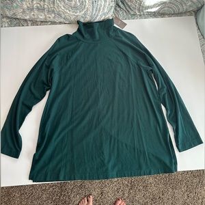 J Jill luxe supine turtleneck tunic, size LP, NWT